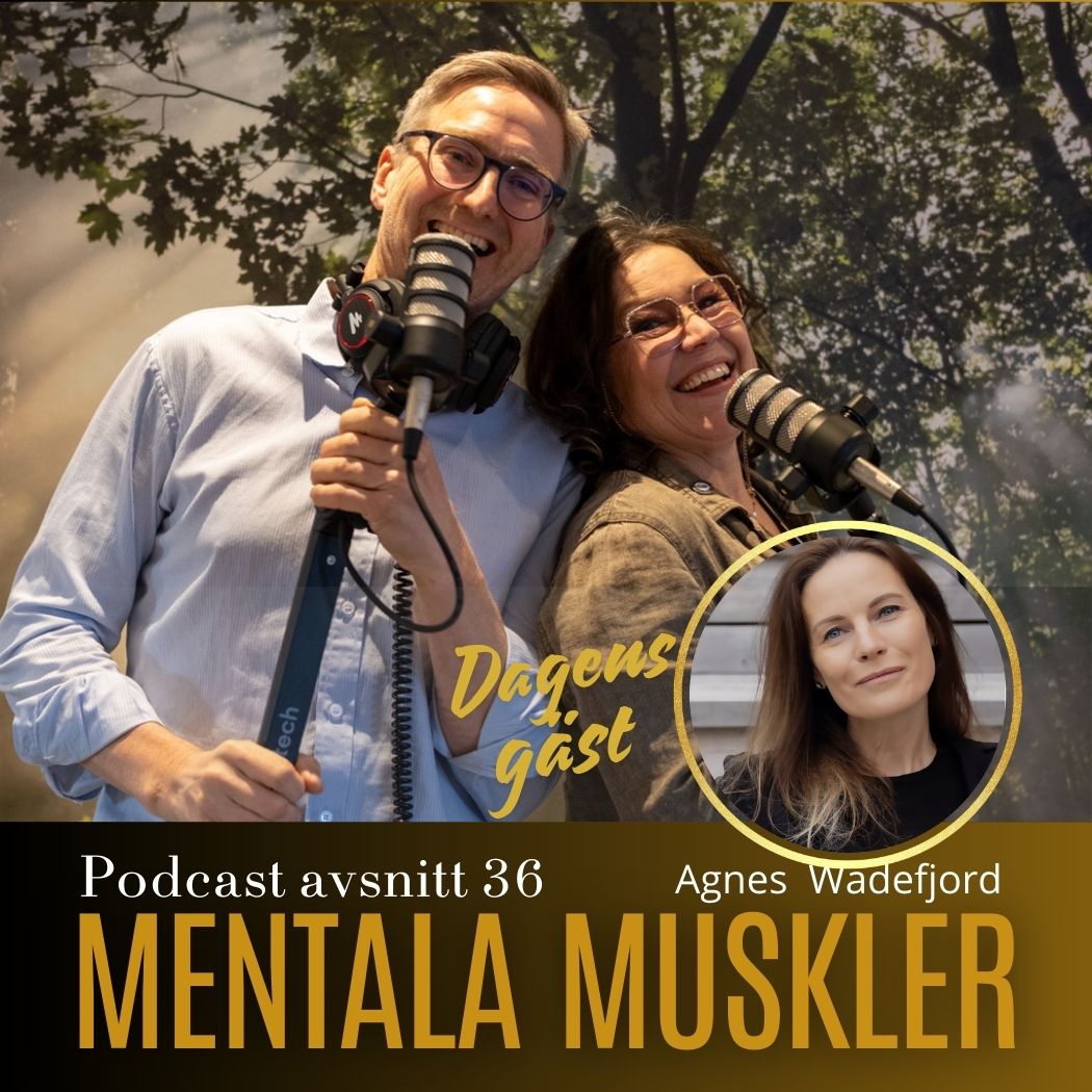 Mona och Jonas och en bild av Agnes Wadejford med testen Mentala muskler avsnitt 36